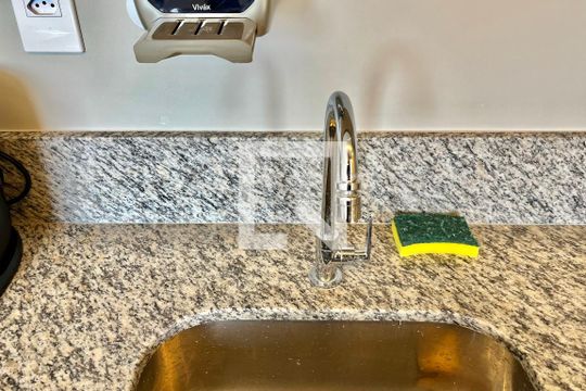 Cozinha de apartamento à venda com 1 quarto, 25m² em Saúde, São Paulo