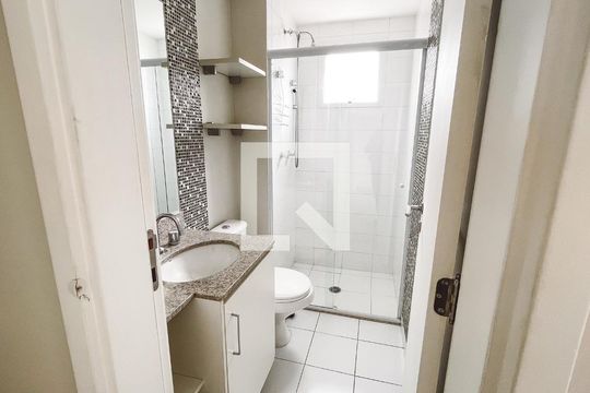 Banheiro da Suíte 1 de apartamento à venda com 3 quartos, 112m² em Vila Ester (zona Norte), São Paulo