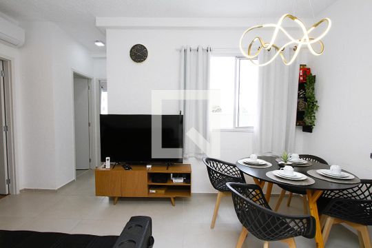 Sala de apartamento para alugar com 2 quartos, 47m² em Palmeiras, Belo Horizonte