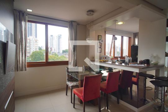 Sala de Jantar de apartamento à venda com 2 quartos, 215m² em Centro, Novo Hamburgo