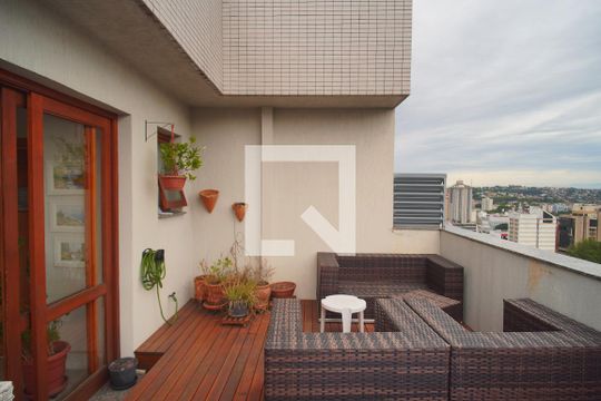 Varanda da Sala de apartamento à venda com 2 quartos, 215m² em Centro, Novo Hamburgo