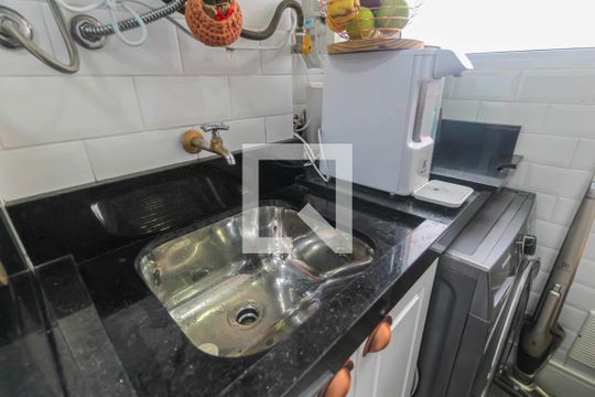 Área de Serviço de apartamento à venda com 2 quartos, 45m² em Vila Antonieta, São Paulo