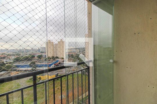 Varanda da Sala de apartamento à venda com 2 quartos, 45m² em Vila Antonieta, São Paulo