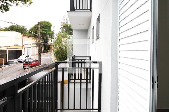 Varanda do Quarto de apartamento para alugar com 1 quarto, 34m² em Parque Mandaqui, São Paulo
