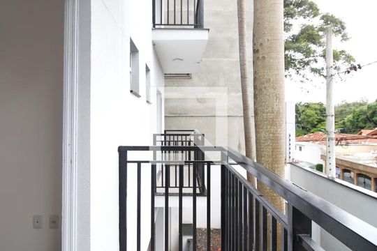 Varanda do Quarto de apartamento para alugar com 1 quarto, 45m² em Parque Mandaqui, São Paulo