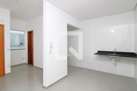 Cozinha de apartamento para alugar com 2 quartos, 32m² em Parque Mandaqui, São Paulo