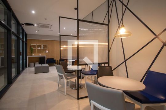 Área comum de apartamento à venda com 1 quarto, 34m² em Santo Amaro, São Paulo