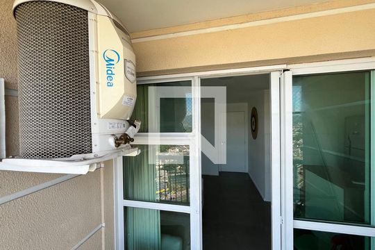 Varanda da Sala de apartamento para alugar com 2 quartos, 60m² em Recreio dos Bandeirantes, Rio de Janeiro
