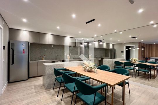 Salão de Festas de kitnet/studio à venda com 1 quarto, 28m² em Pinheiros, São Paulo