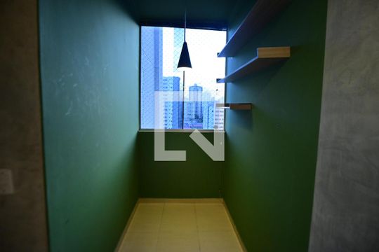 Varanda da Sala de apartamento à venda com 2 quartos, 56m² em Setor Pedro Ludovico, Goiânia