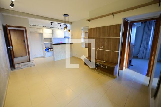 Sala de apartamento à venda com 2 quartos, 56m² em Setor Pedro Ludovico, Goiânia