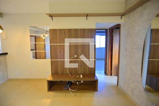 Sala de apartamento à venda com 2 quartos, 56m² em Setor Pedro Ludovico, Goiânia