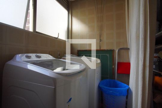 Área de Serviço de apartamento à venda com 3 quartos, 129m² em Floresta, Porto Alegre