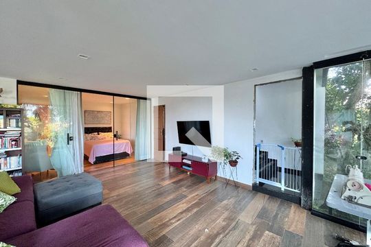 Sala de casa de condomínio à venda com 5 quartos, 554m² em Vargem Pequena, Rio de Janeiro