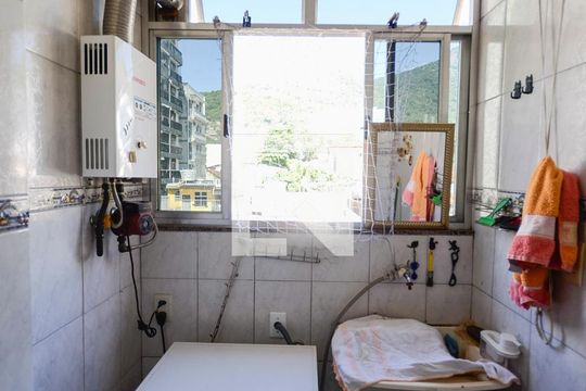 Área de Serviço de apartamento à venda com 2 quartos, 74m² em Grajaú, Rio de Janeiro