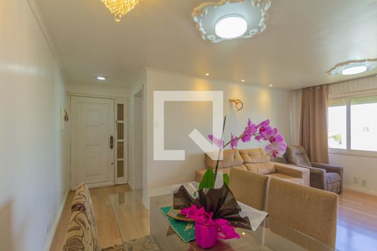 Sala de apartamento à venda com 3 quartos, 107m² em Centro, Canoas