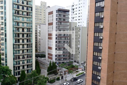 Vista de kitnet/studio à venda com 1 quarto, 35m² em Jardim Paulista, São Paulo