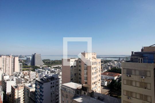 Área Comum - Terraço Vista de apartamento à venda com 3 quartos, 159m² em Centro Histórico, Porto Alegre