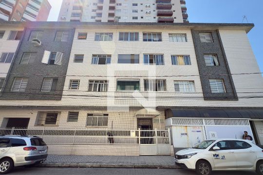 Fachada de apartamento para alugar com 1 quarto, 52m² em Aviação, Praia Grande