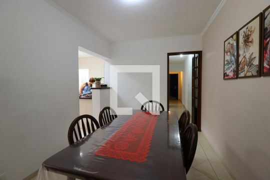 Sala de Jantar de casa para alugar com 3 quartos, 150m² em Jardim Monte Libano, Santo André