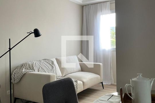 Sala de apartamento à venda com 2 quartos, 50m² em Vila Príncipe de Gales, Santo André