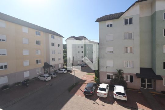 Quarto 01 vista de apartamento à venda com 2 quartos, 63m² em São Jorge, Novo Hamburgo