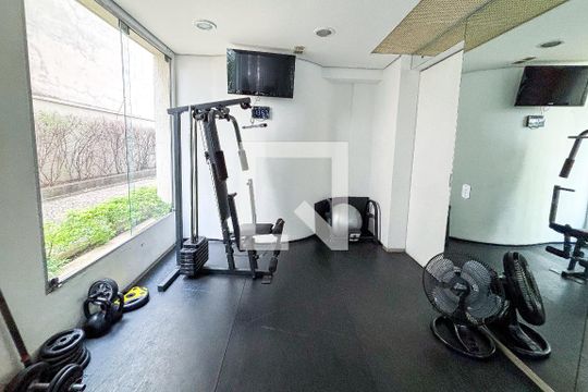 Área comum - Academia de apartamento para alugar com 1 quarto, 47m² em Pinheiros, São Paulo