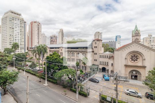 Vista Varanda de kitnet/studio à venda com 1 quarto, 21m² em Jardim Paulista, São Paulo