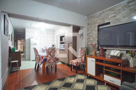 Sala de casa à venda com 2 quartos, 110m² em Canudos, Novo Hamburgo