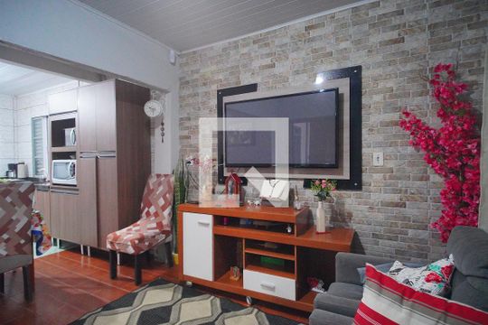 Sala de casa à venda com 2 quartos, 110m² em Canudos, Novo Hamburgo