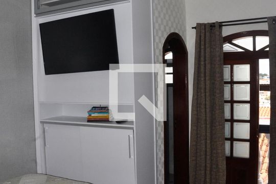 Detalhe - Quarto 01 com Suíte e Varanda de casa para alugar com 3 quartos, 132m² em Vila Pereira Barreto, São Paulo