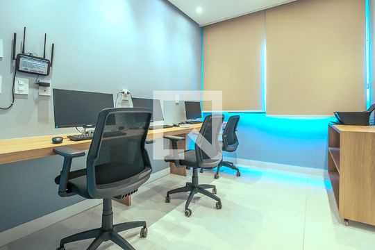 Área comum de kitnet/studio para alugar com 1 quarto, 32m² em Boca do Rio, Salvador