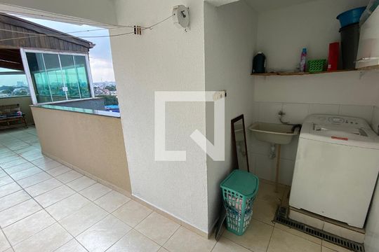 Cobertura - Área de Serviço de apartamento à venda com 2 quartos, 92m² em Jardim do Estádio, Santo André