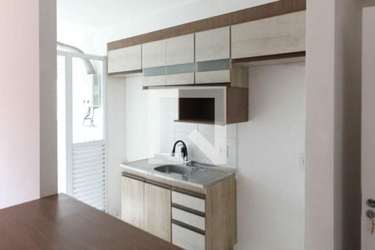 Cozinha de apartamento à venda com 2 quartos, 47m² em Jardim Ibitirama, São Paulo