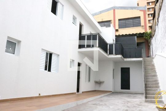 Fachada do conjunto. de casa para alugar com 2 quartos, 75m² em Vila Campo Grande, São Paulo