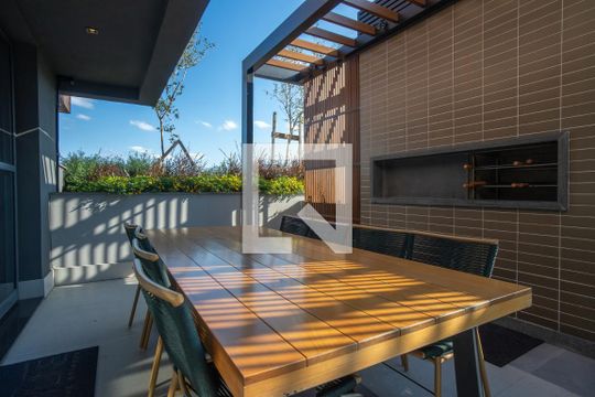 Área comum - Churrasqueiras de apartamento para alugar com 1 quarto, 25m² em Boa Vista, Porto Alegre