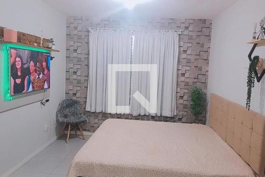 Sala/Quarto de kitnet/studio para alugar com 1 quarto, 35m² em Canto do Forte, Praia Grande