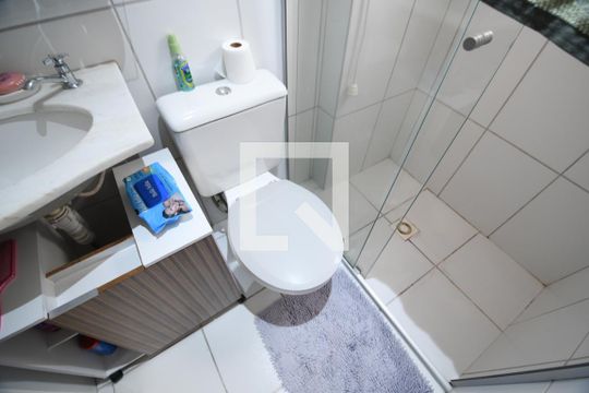 Banheiro da Suíte de apartamento à venda com 3 quartos, 91m² em Ponte Preta, Campinas