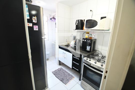 Cozinha de apartamento à venda com 3 quartos, 91m² em Ponte Preta, Campinas