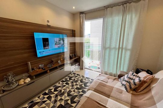 Sala/Cozinha de apartamento à venda com 2 quartos, 70m² em Taquara, Rio de Janeiro