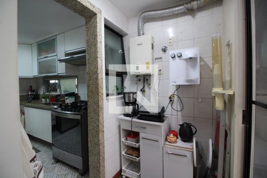 Área de Serviço de casa de condomínio à venda com 4 quartos, 141m² em Taquara, Rio de Janeiro