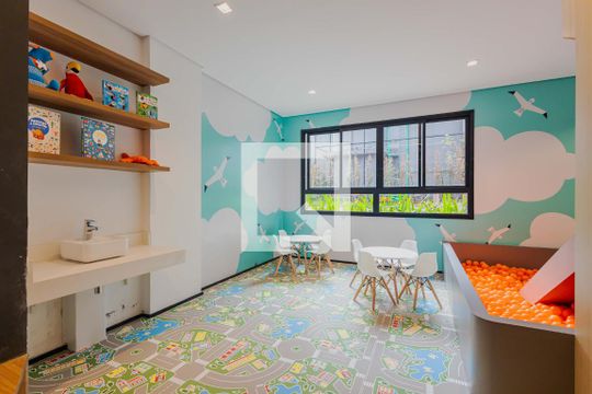 Brinquedoteca de kitnet/studio para alugar com 1 quarto, 24m² em Pinheiros, São Paulo