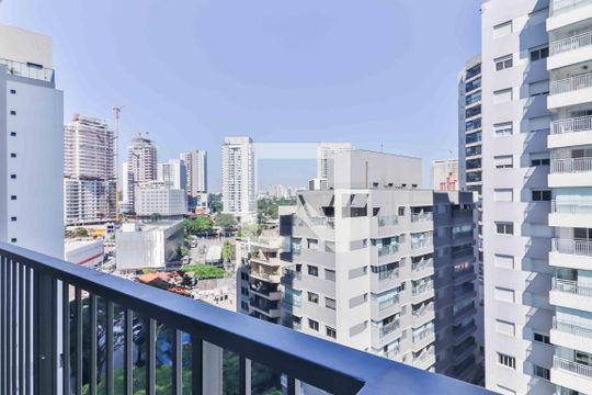 Varanda de kitnet/studio para alugar com 1 quarto, 20m² em Butantã, São Paulo