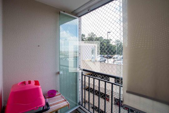 Varanda da Sala de apartamento à venda com 2 quartos, 67m² em Conceição, Diadema