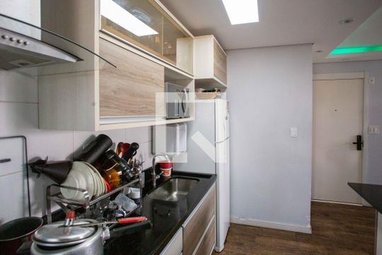 Cozinha de apartamento à venda com 2 quartos, 67m² em Conceição, Diadema