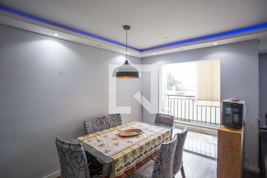 Sala de apartamento à venda com 2 quartos, 67m² em Conceição, Diadema
