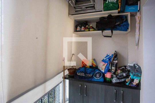 Varanda da Sala de apartamento à venda com 2 quartos, 67m² em Conceição, Diadema