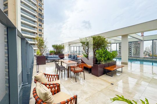 Área comum - Piscina de kitnet/studio à venda com 1 quarto, 26m² em Vila Mariana, São Paulo