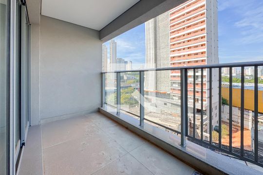 Varanda de kitnet/studio à venda com 1 quarto, 26m² em Vila Mariana, São Paulo