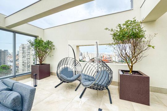 Área comum - Piscina de kitnet/studio à venda com 1 quarto, 26m² em Vila Mariana, São Paulo